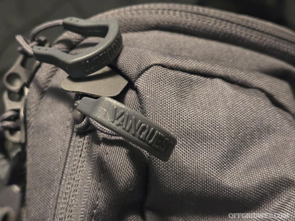 vanquest ibex zippers
