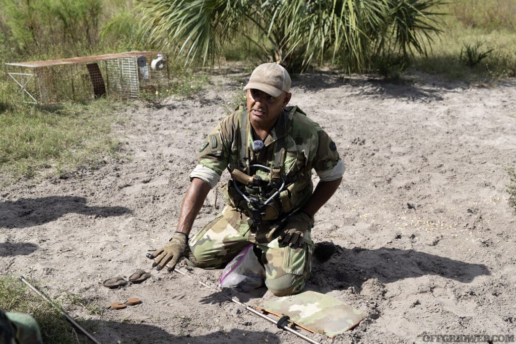 Several important nuances of animal tracking were discussed before moving on to man tracking.