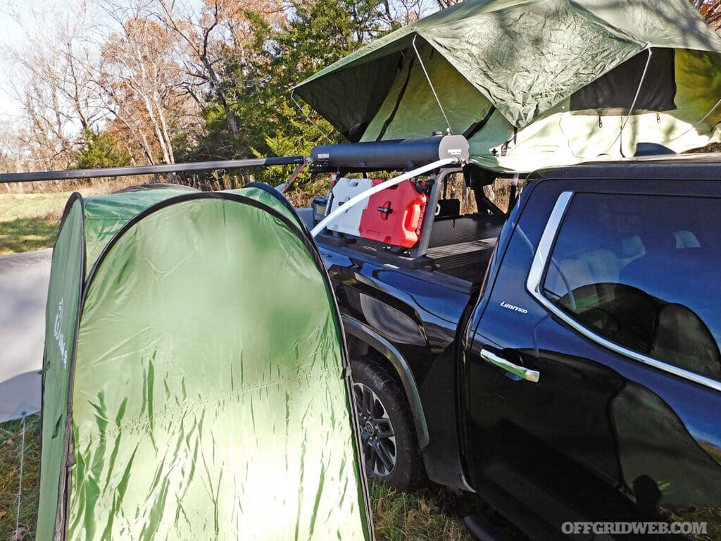 mobile base camp shower