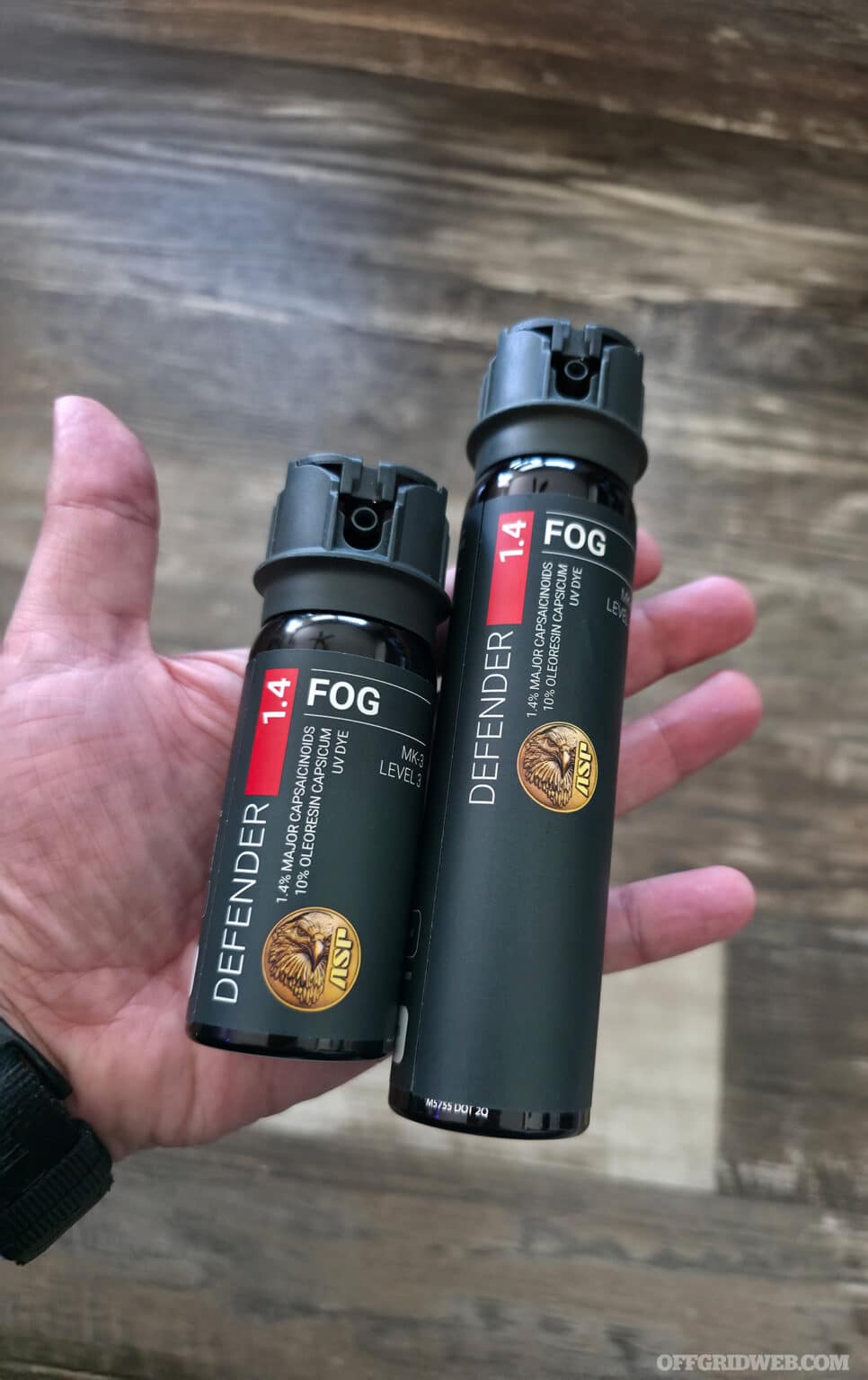 ASP Defender Series Pepper Spray | RECOIL OFFGRID