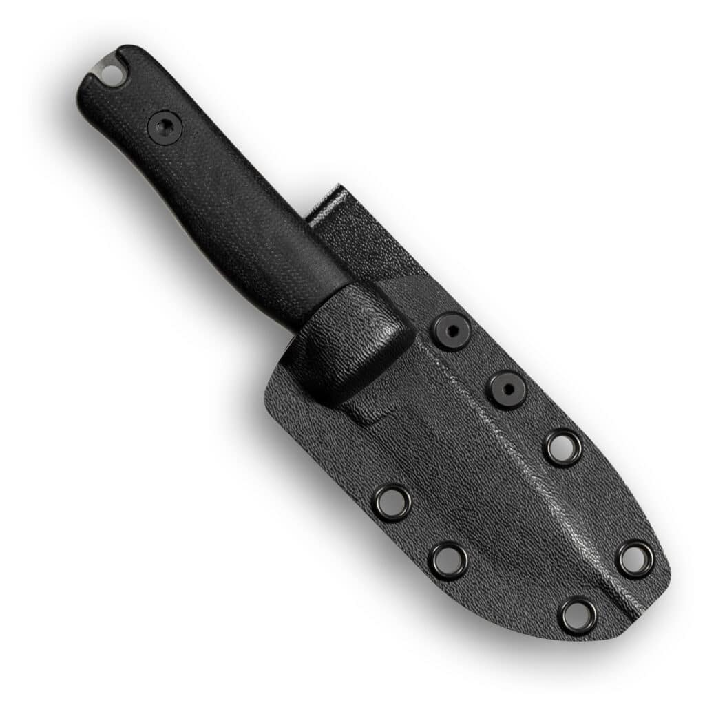 Reiff knives f3 in sheath