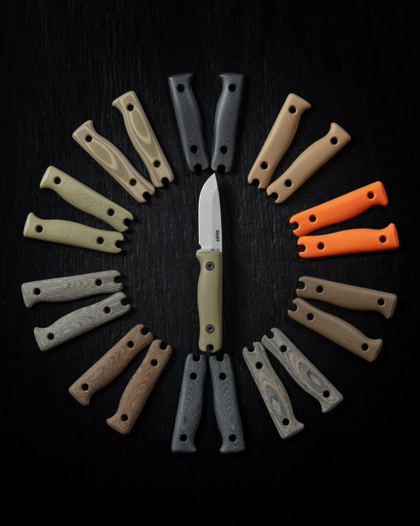 reiff knives handle scale options
