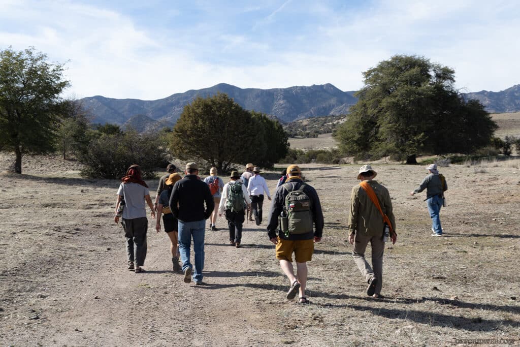 group in desert survival class