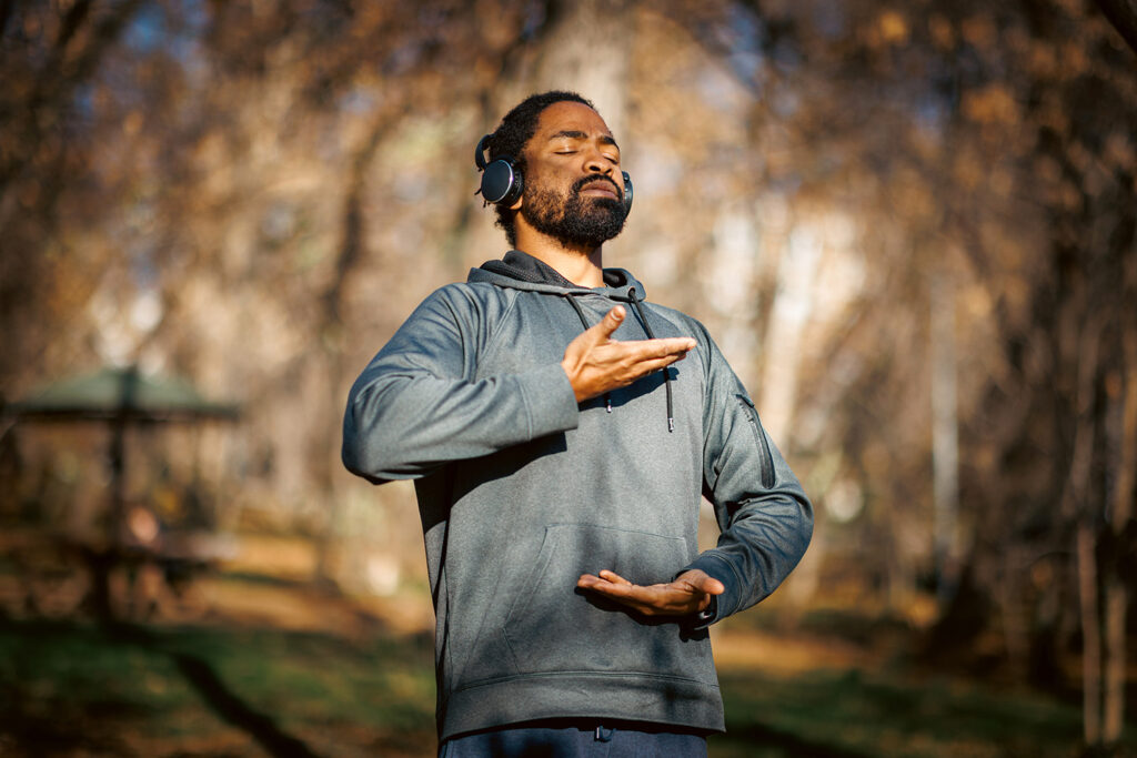 breathing exercise for regulating stress response
