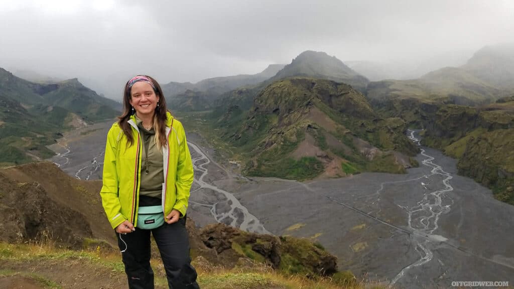 JACKS GENEGA IN ICELAND HIKING