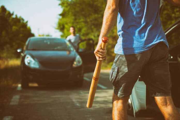 a conflict between two drivers