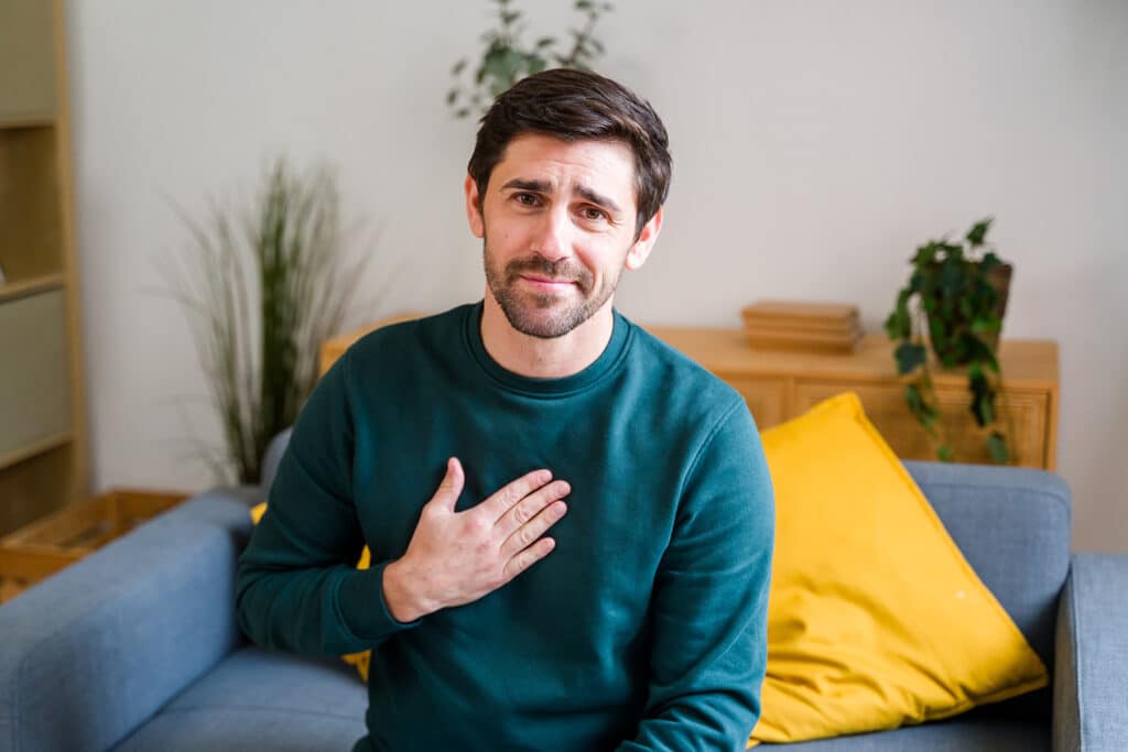 empathetic man