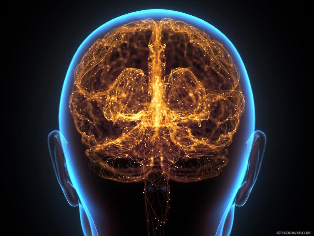 image of head and brain