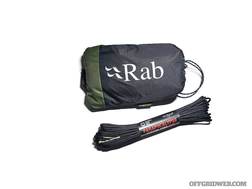 gap bag shelter items