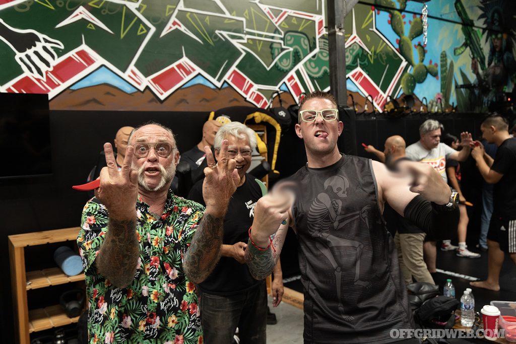Sneakreaper enthusiasts doing what they do best, having a good time!