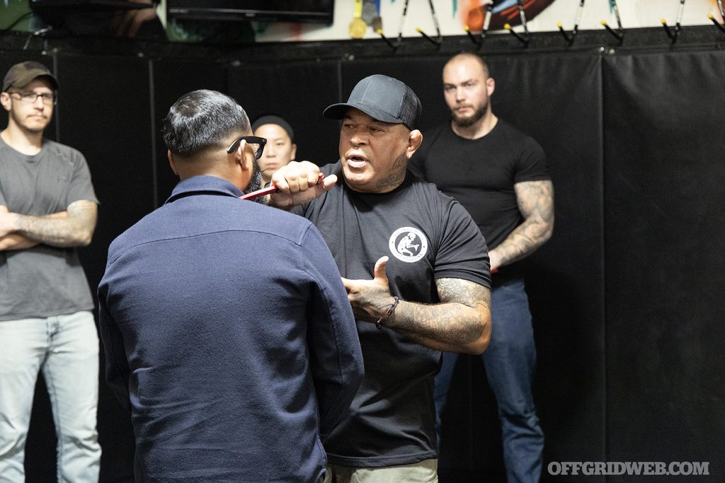 Dave Valesquez instructing at The Hive.