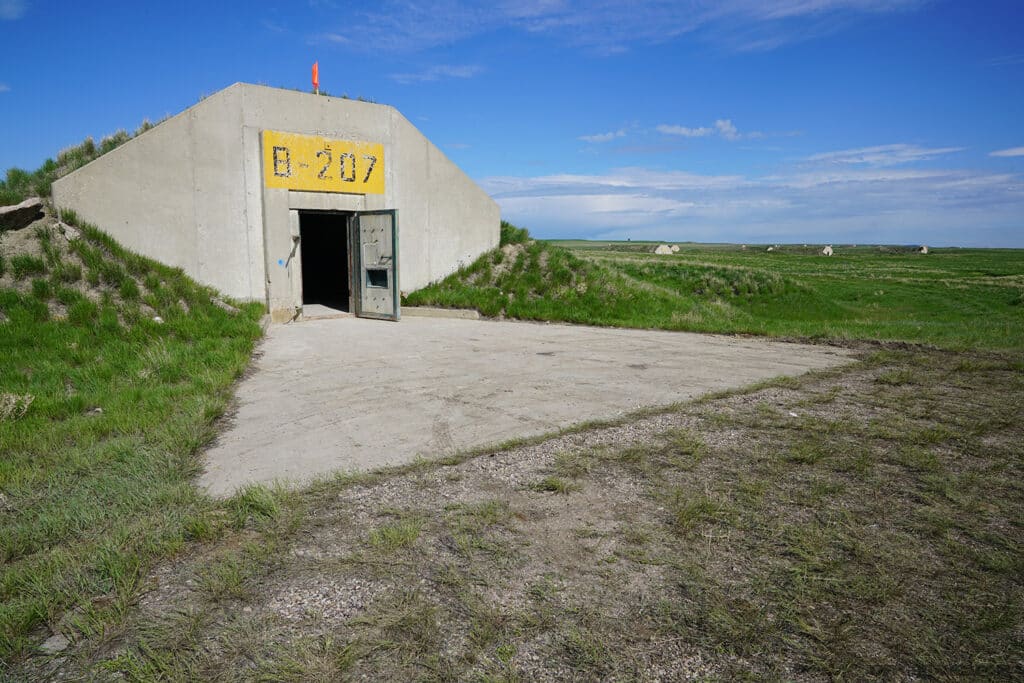 outside of fallout shelter in south dakota