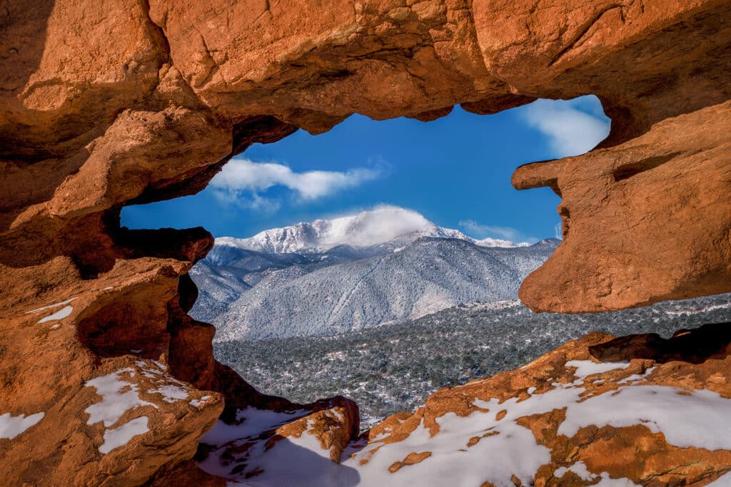 pikes peak view
