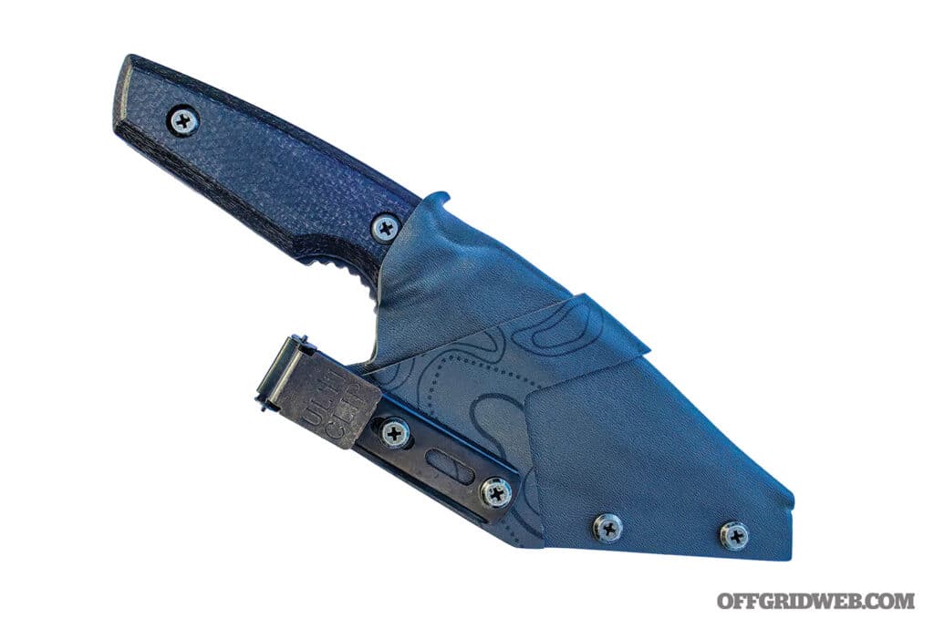 aero hill blades camp fireside in kydex sheath